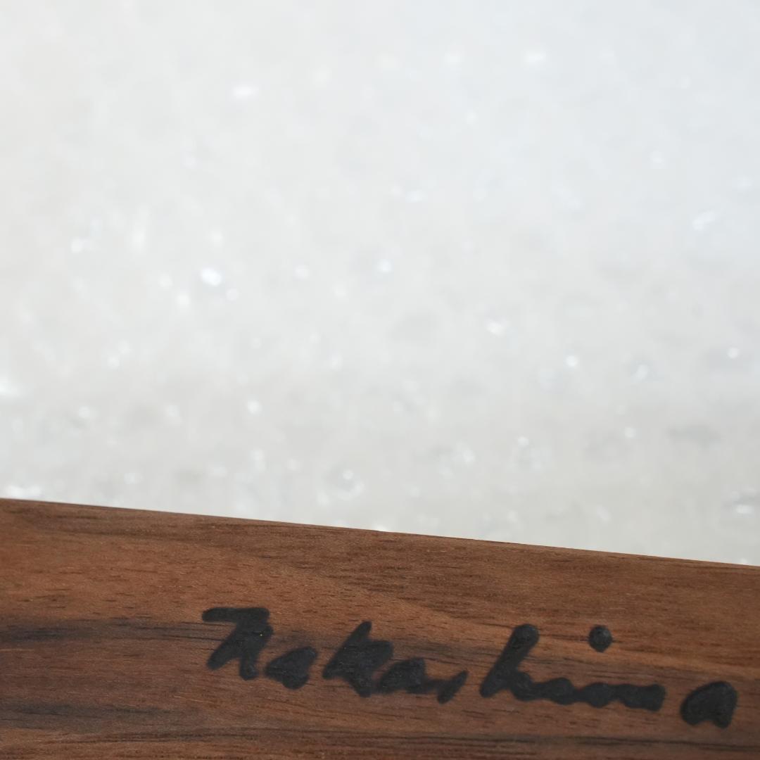 【新品未使用】ジョージ・ナカシマ グラスシートスツール 33cm