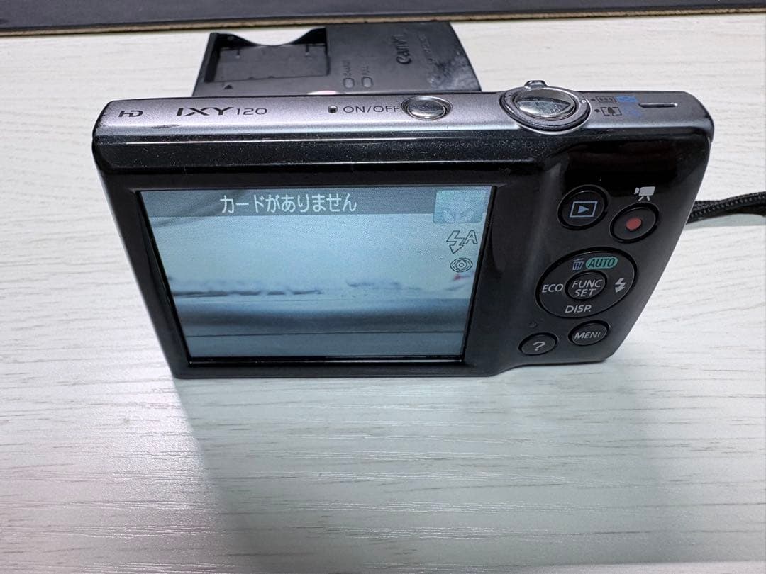 Canon IXY120コンパクトデジタルカメラ(ブラック)