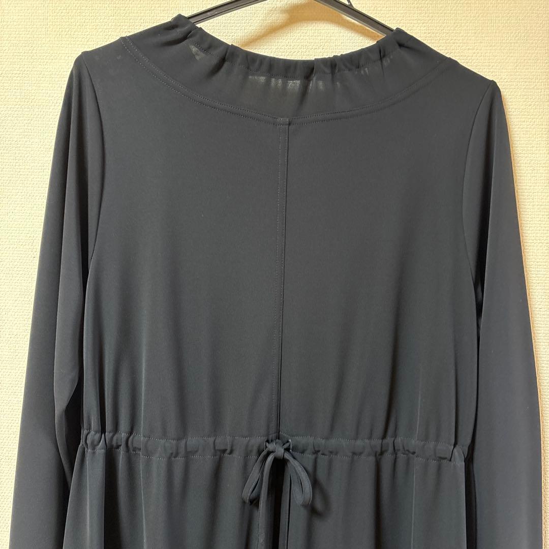 【未使用に近い】✨トクコプルミエヴォル✨黒地に前中央メルヘン柄長袖チュニック！