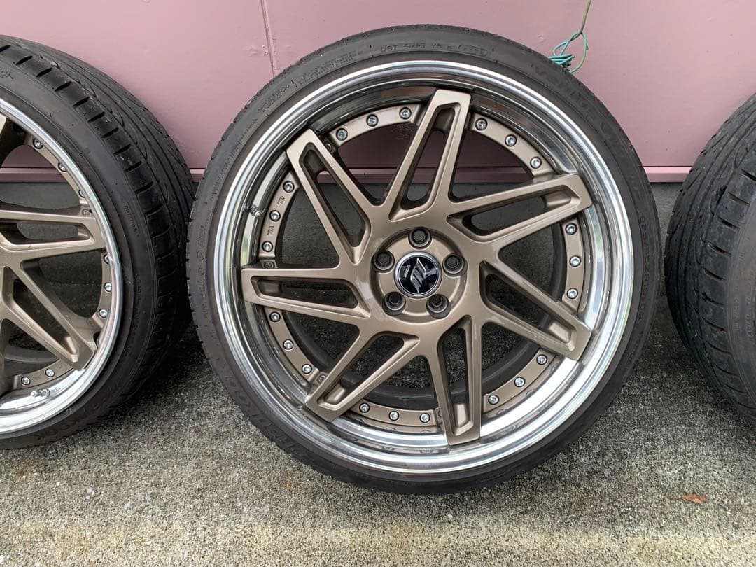 Hankook タイヤ付き 19インチ WORK ZEAST ホイール