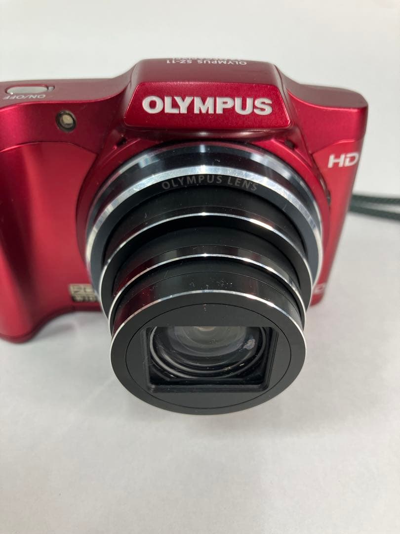 OLYMPUS SZ-11 デジタルカメラ レッド 光学20倍ズーム 充電器付き