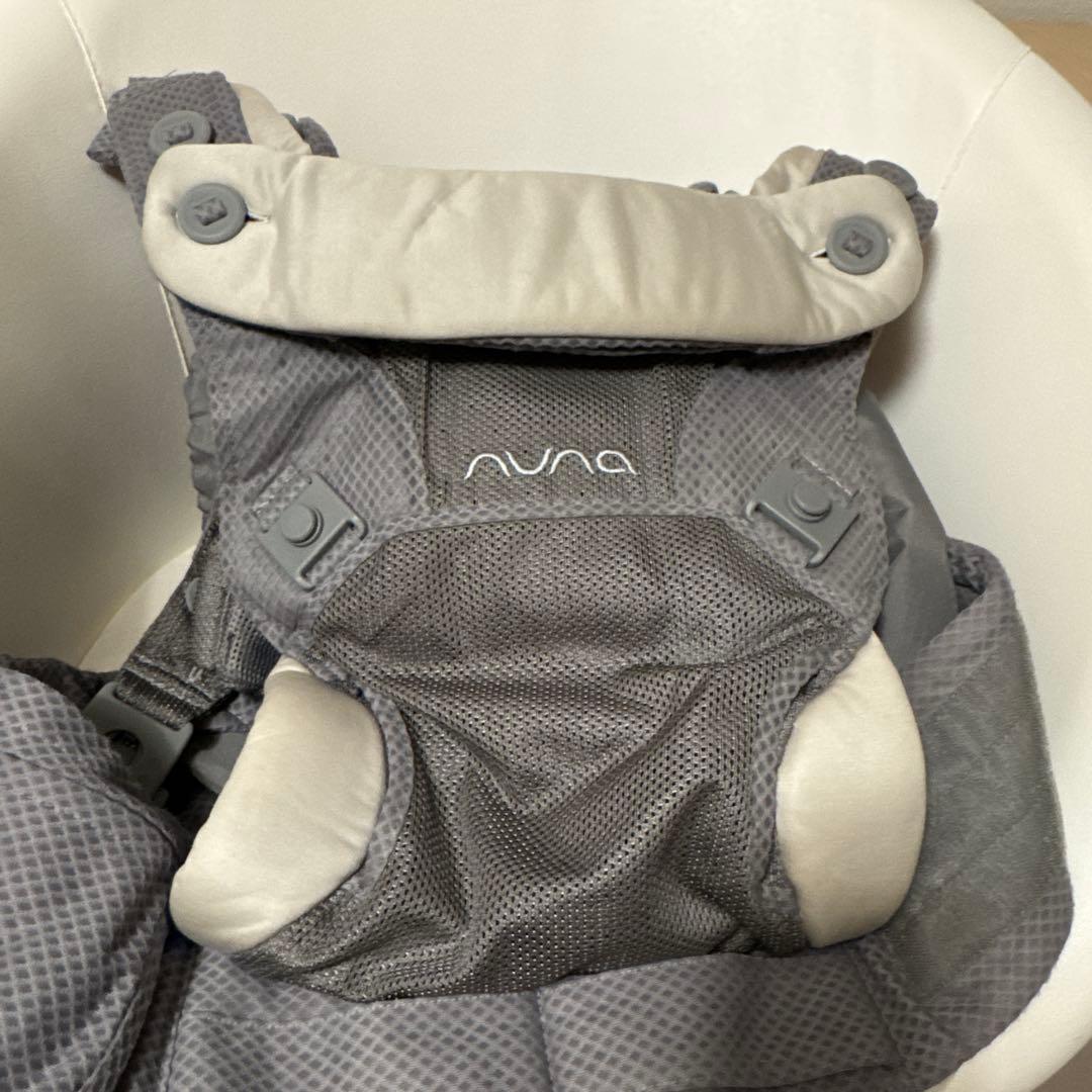 Nuna ヌナ 抱っこ紐 KATOJI グレー 0ヶ月〜