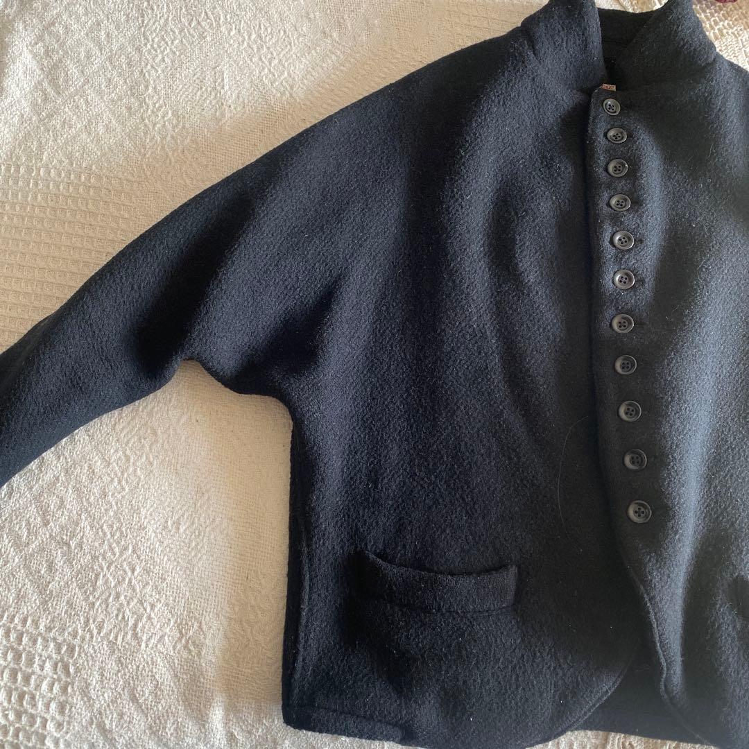 KAPITAL ブラック ウールドルマンジャケット　キャピタル