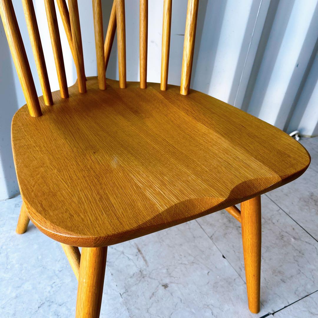 取付無料！飛騨産業 天然木オーク材 ニューマッキンレイ ウィンザーチェア✨