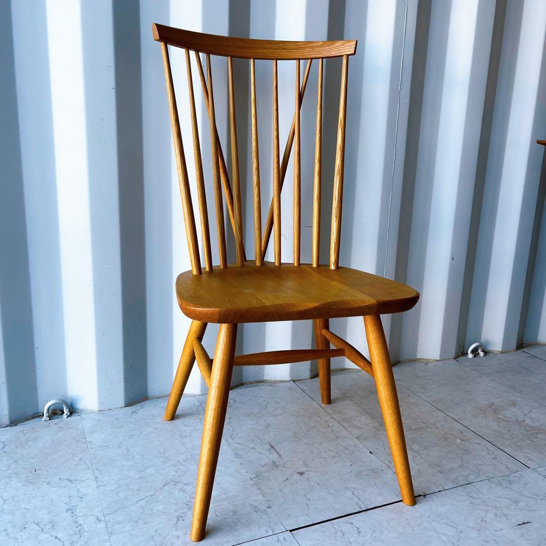 取付無料！飛騨産業 天然木オーク材 ニューマッキンレイ ウィンザーチェア✨