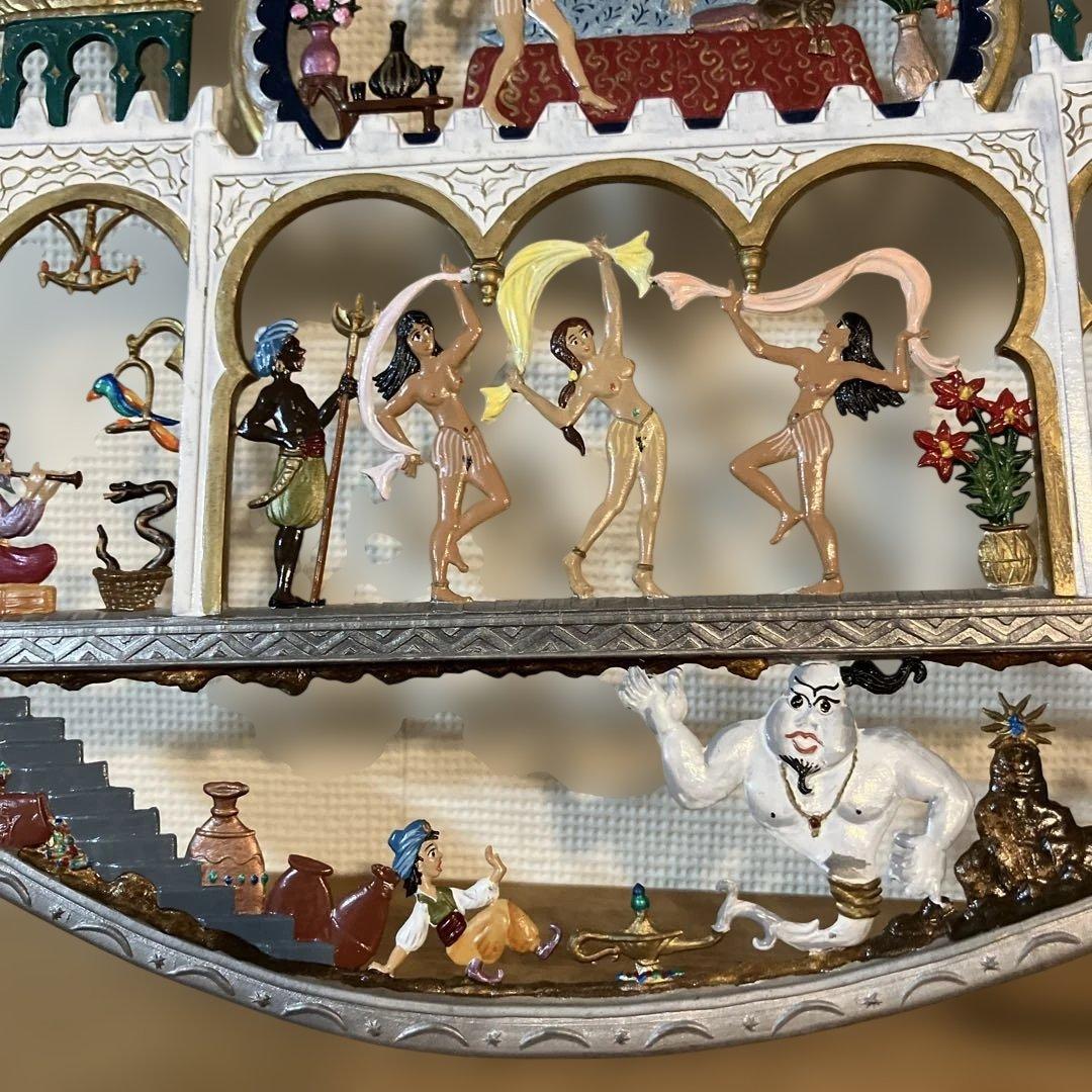 ドイツ　錫工芸品　メルヘン　千夜一夜物語　　ヴィルヘルムシュヴァイツァー 壁掛け
