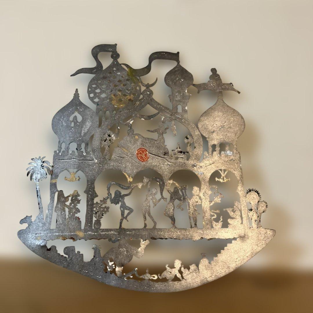 ドイツ　錫工芸品　メルヘン　千夜一夜物語　　ヴィルヘルムシュヴァイツァー 壁掛け