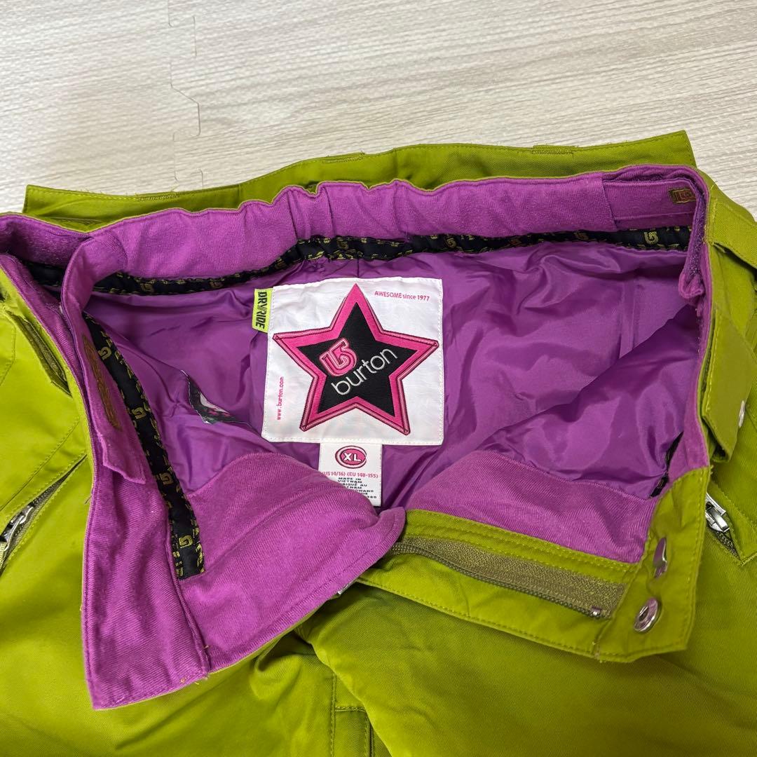 【極美品】BURTON バートン　キッズ　XL スノーボードウェア　上下セット