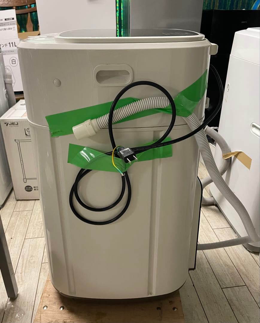 黒*メ様 【2024年製】YAMAZEN 全自動洗濯機 YWMB-38（W） ①