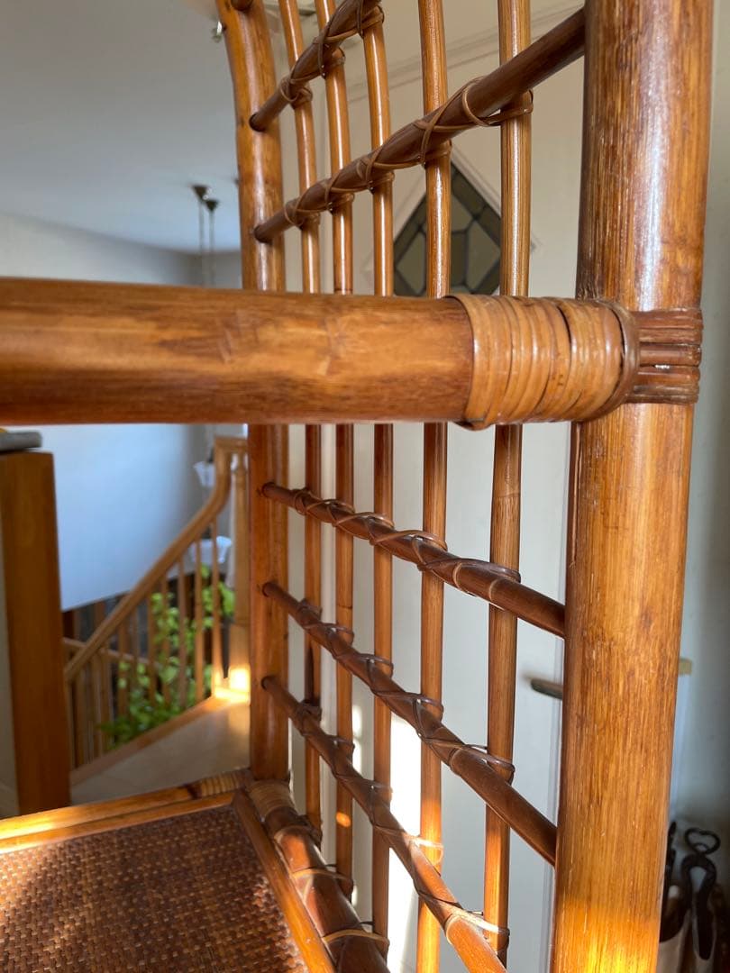 MARUJU'S RATTAN FURNITURE ヴィンテージ　ラタンシェルフ