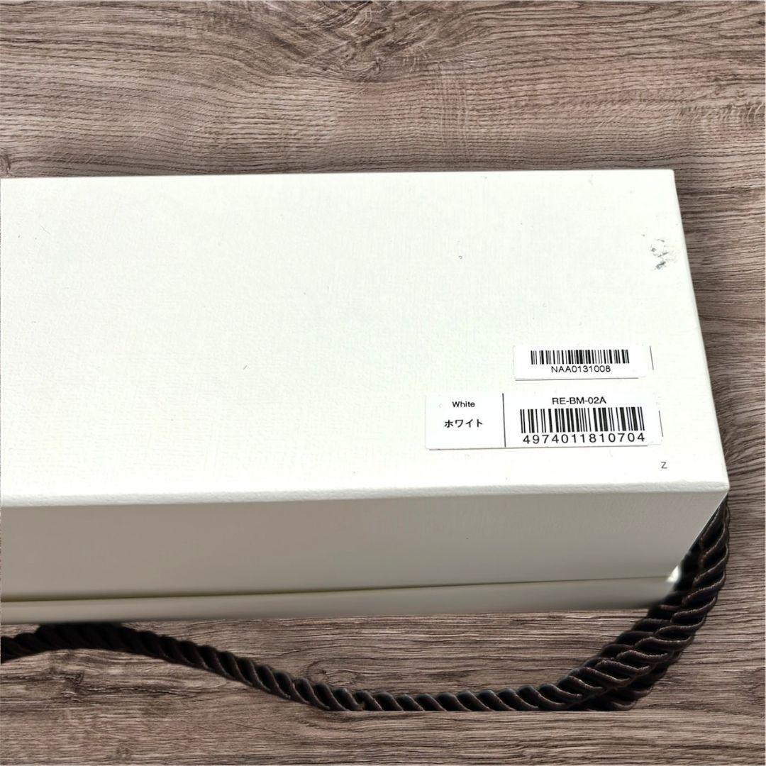 ReFa ストレートヘアアイロン ホワイト　１回のみ使用