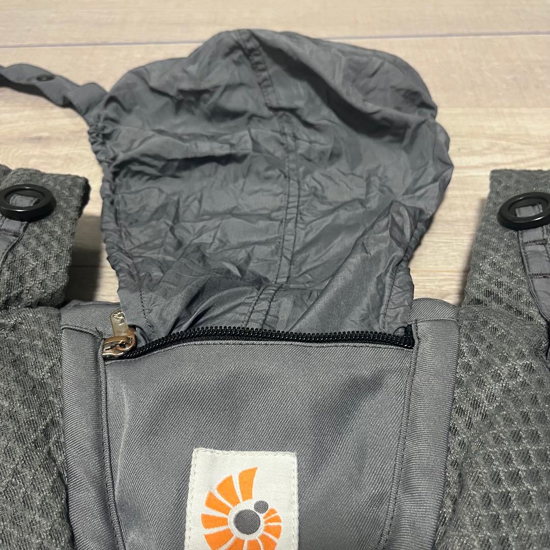 美品】エルゴベビー オムニブリーズ グラファイトグレーOMNI Breeze