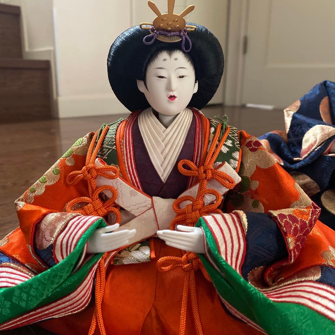 雛人形 十五人揃え 段飾り 昭和45年 昭和 昭和レトロ ひな祭り 桃の節句