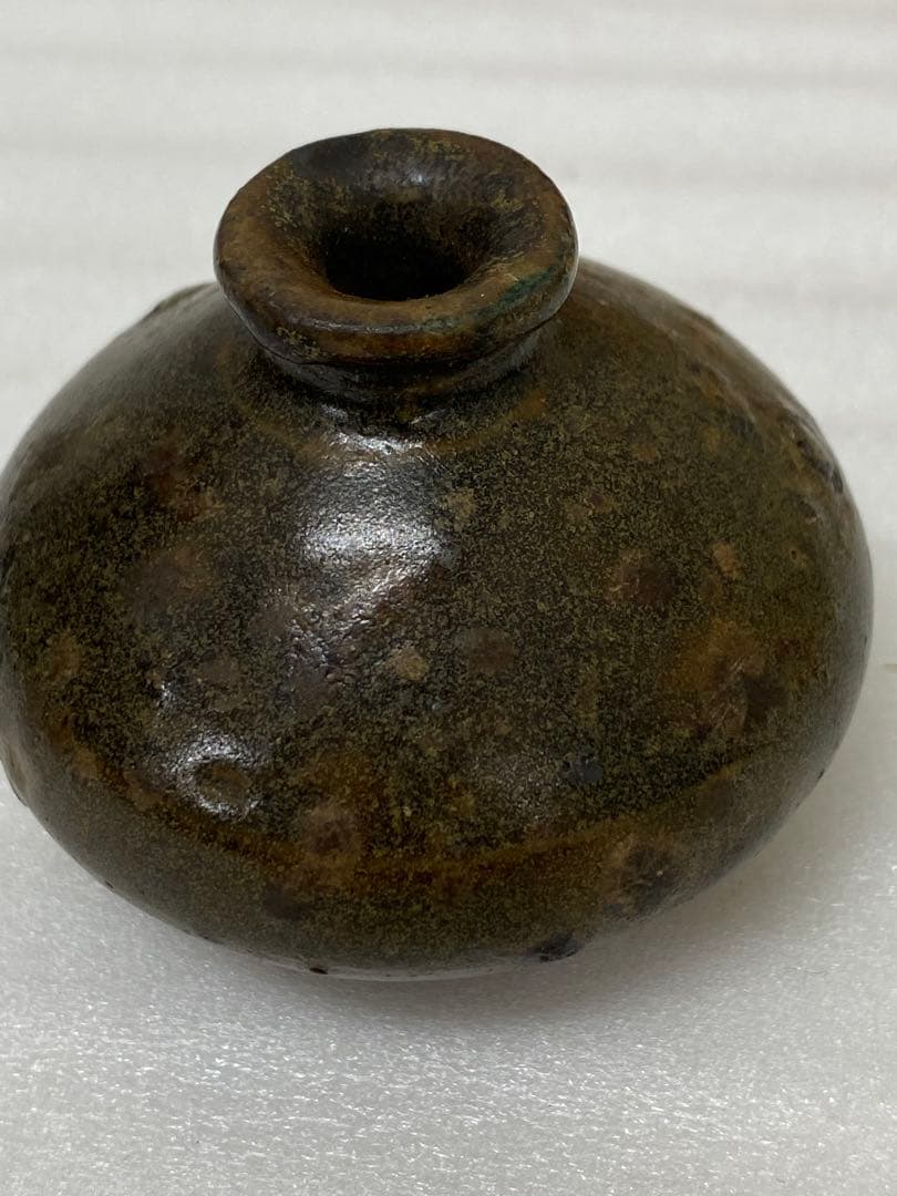 3-3251 骨董　琉球油壺・伊万里染付油壺