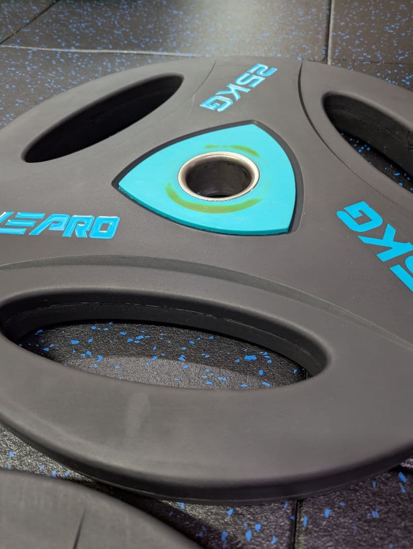 LIVE PRO　ウレタンオリンピックプレート　50mm　25kg　1枚　②