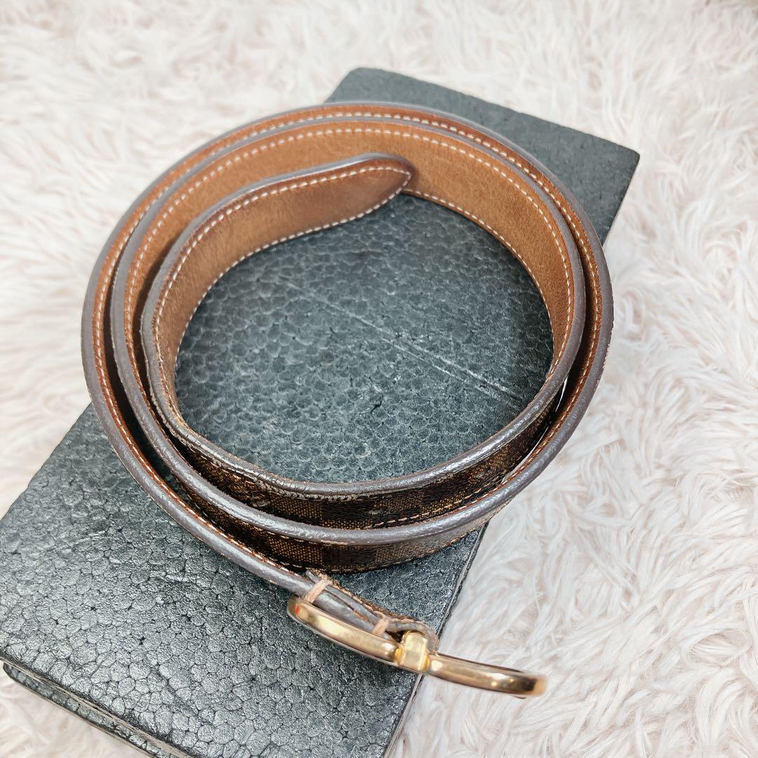 美品 ルイヴィトン ダミエ サンチュール ミニ ベルト ゴールド 即日発送