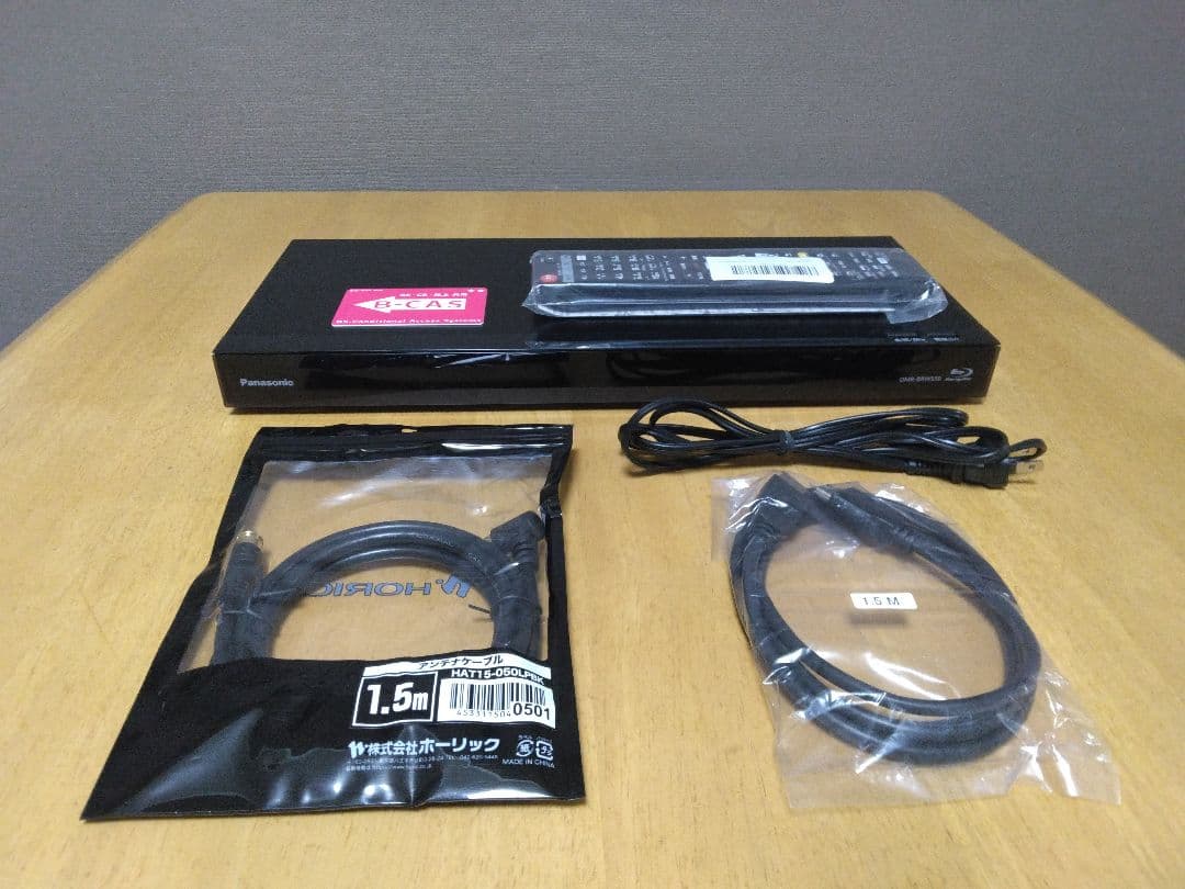 Panasonic ブルーレイレコーダー BRW550 2番組同時録画　保証付