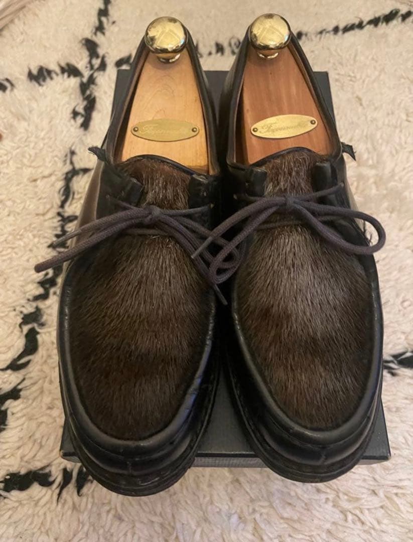 【美品】ParabootパラブーツミカエルフォックEU42ブラック