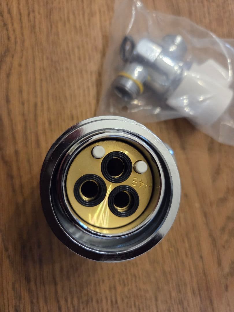 【開封、未使用】NSP-SXM8 分岐水栓　ナニワ製作所