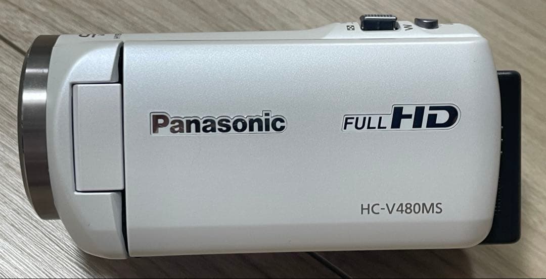 Panasonic デジタルハイビジョンビデオカメラ HC-V480MS-W