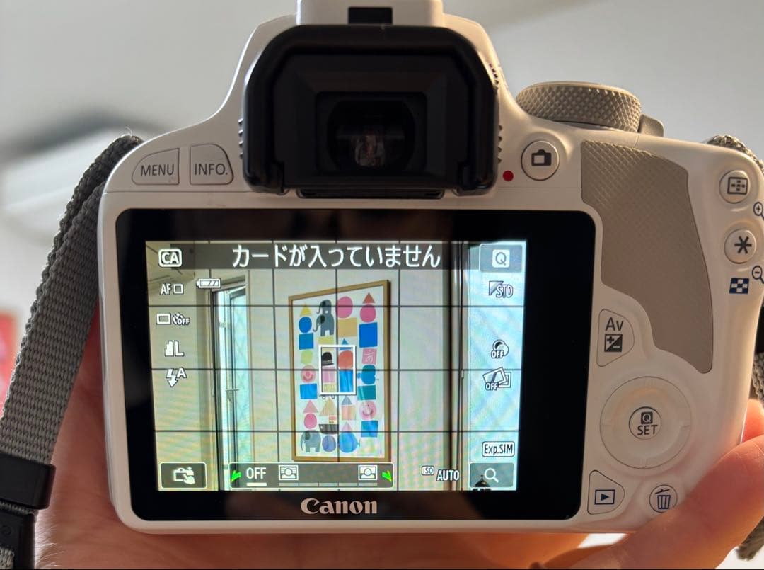 Canon EOS KissX7ホワイト レンズ2本付き