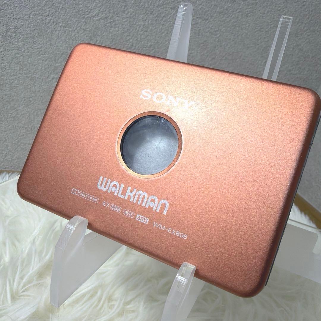 【希少色】SONY WM-EXE808 WALKMAN カセットプレーヤー