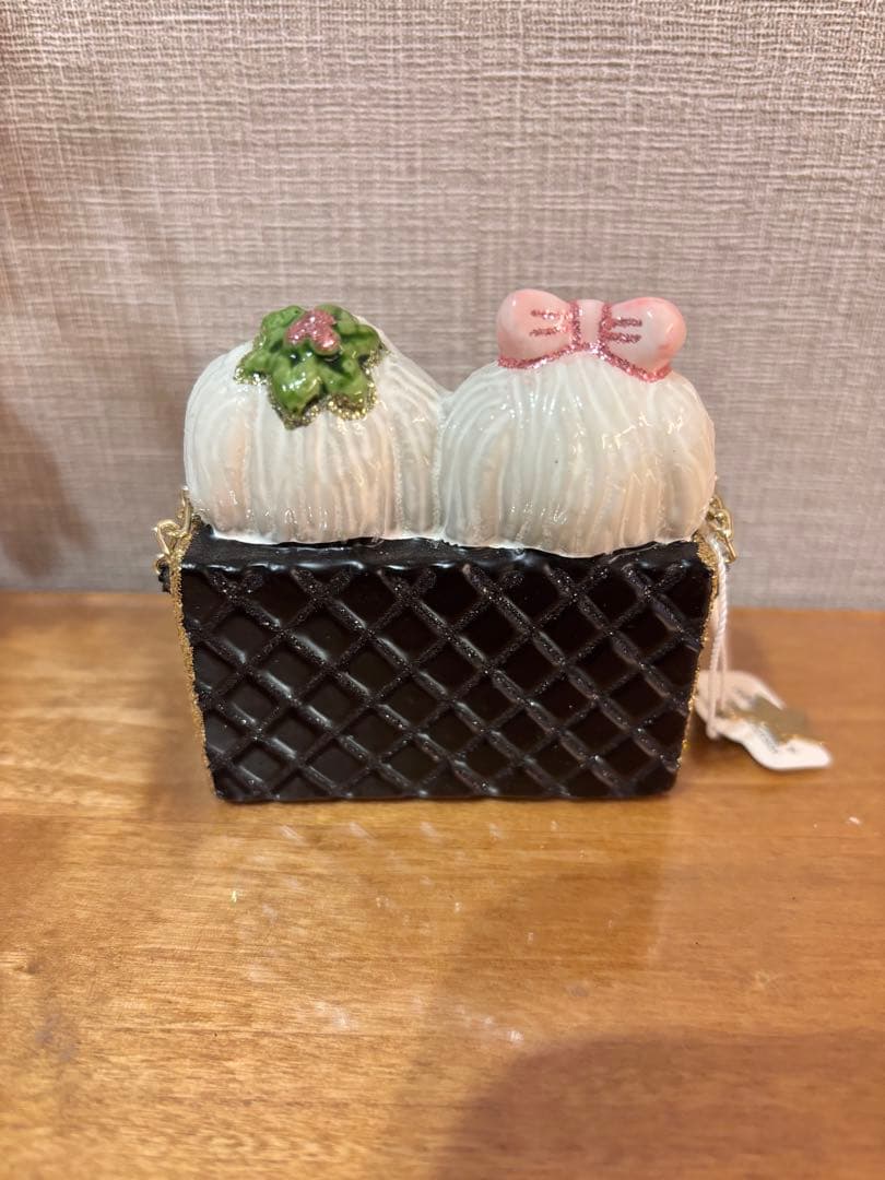 アスティエ　マルチーズ＆バッグ　オーナメント