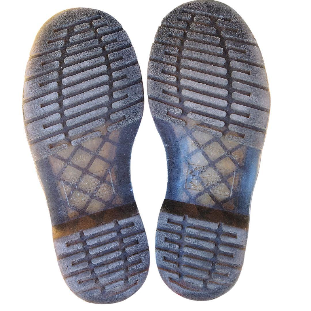 極美品 ドクターマーチン 3ホールシューズ 24757 UK5 ブラック