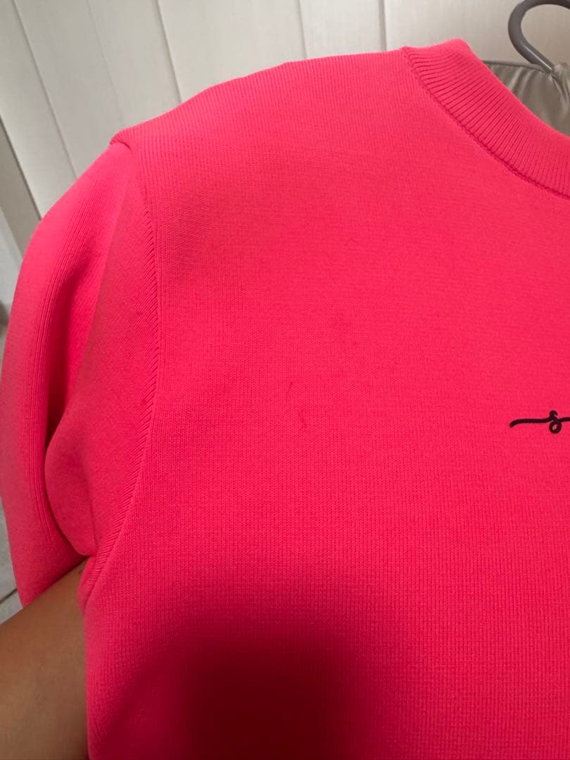 モックネックスウェット（ネオンピンク） SANRISEサンライズ　サイズＬ