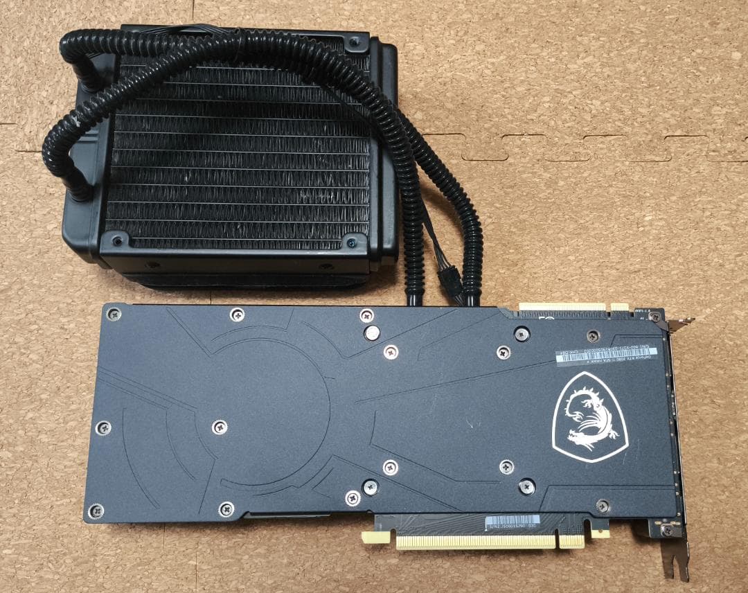 値下げ 水冷 MSI RTX 2080Ti 11GB グラフィックボード