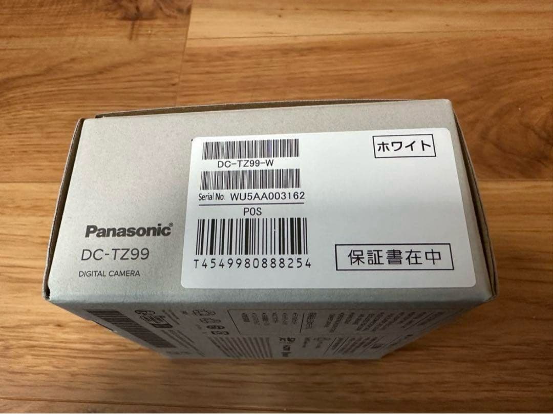 【新品未使用】パナソニック DC-TZ99-W LUMIX ホワイト