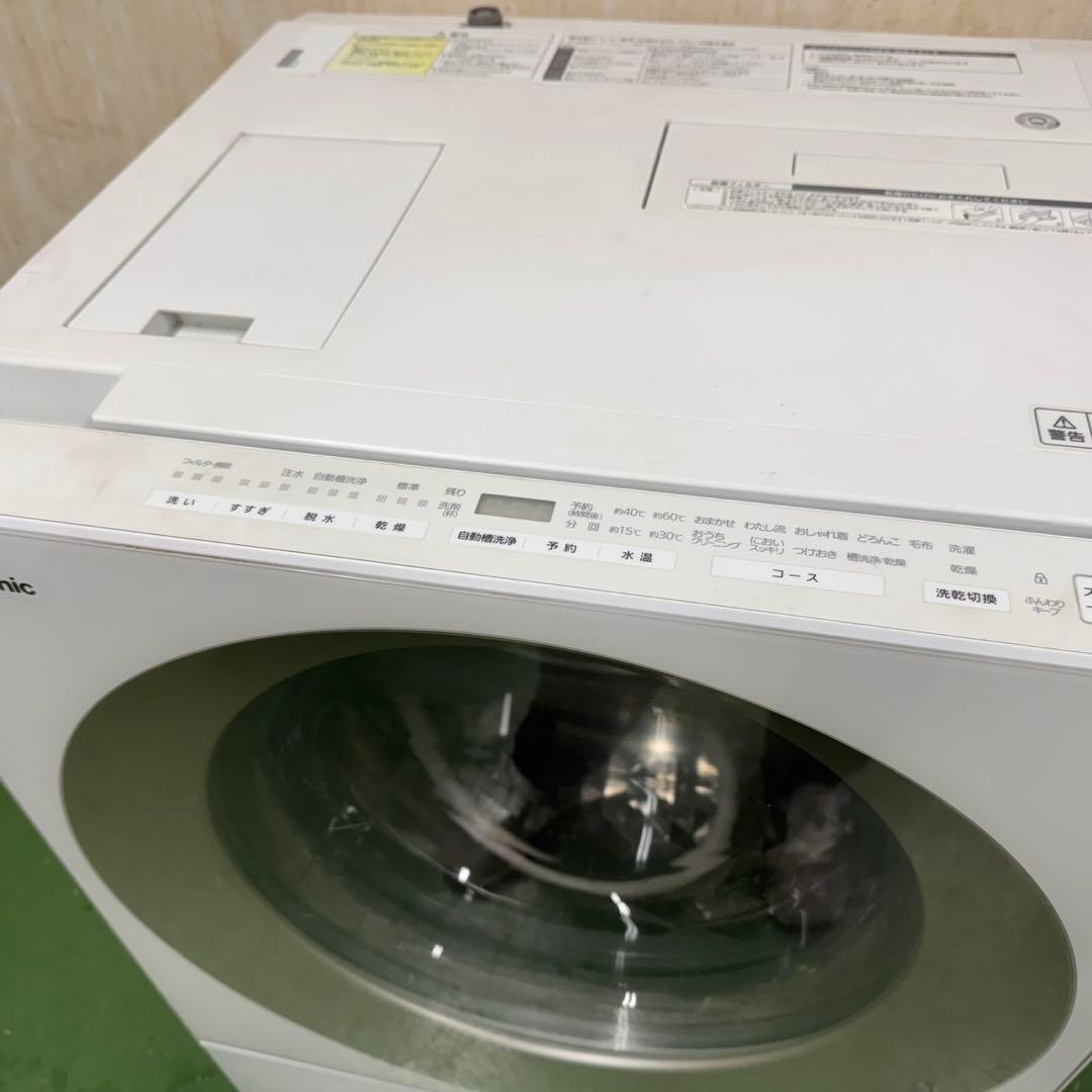 119 パナソニックドラム式洗濯機　乾燥付 7/3キロ　小型　一人暮らし　右開き