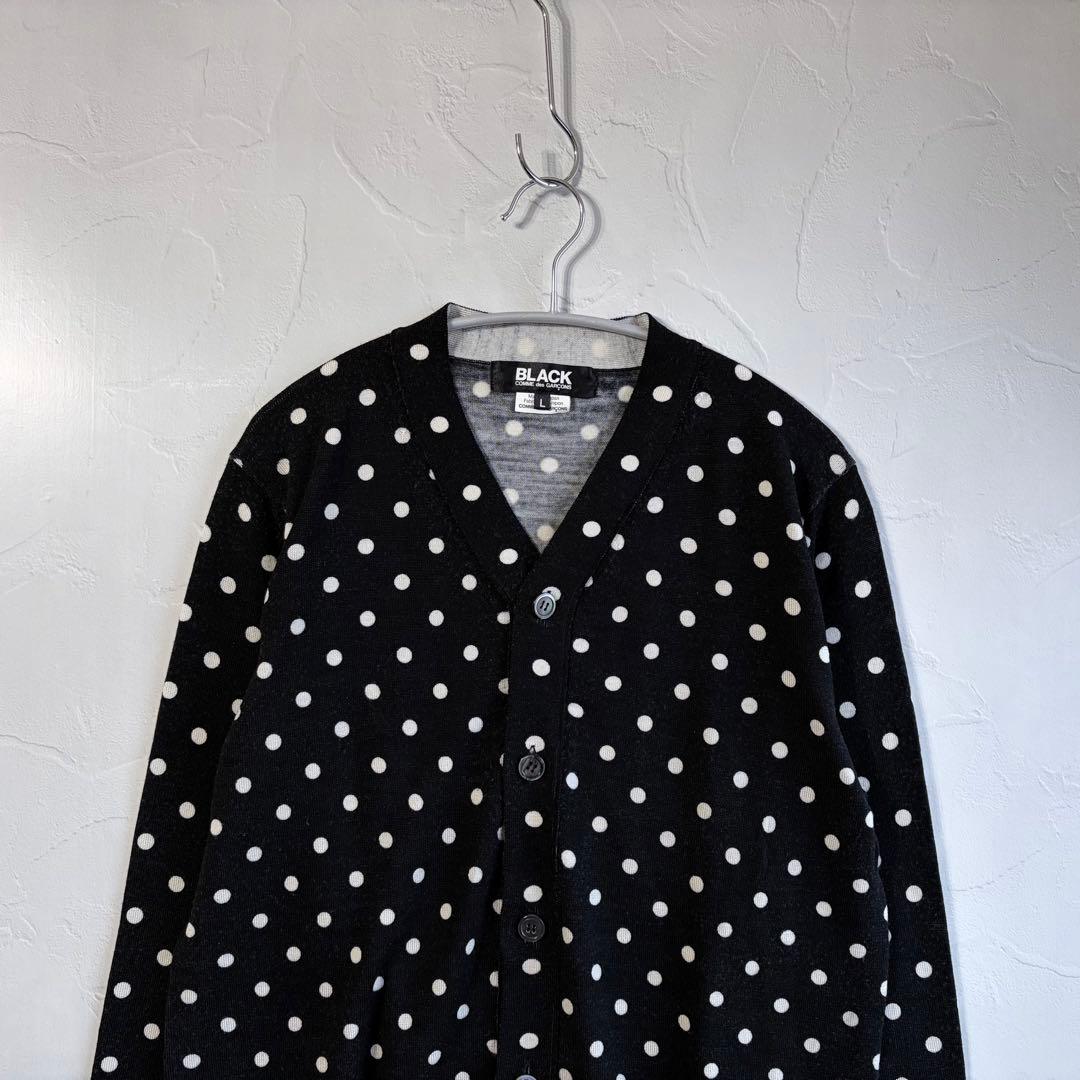 【BLACK COMME des GARÇONS】Wool cardigan