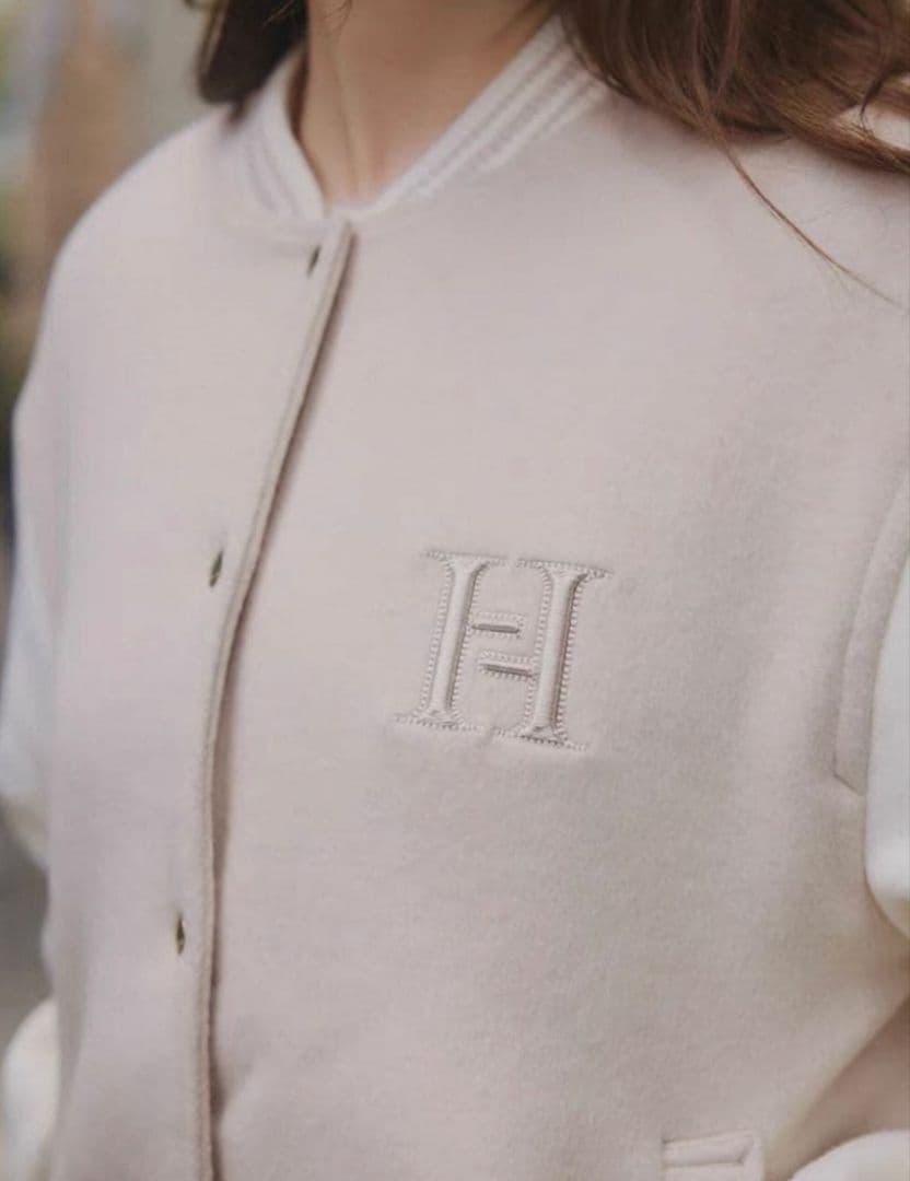 Herlipto H Logo Varsity Jacket M　スタジャン