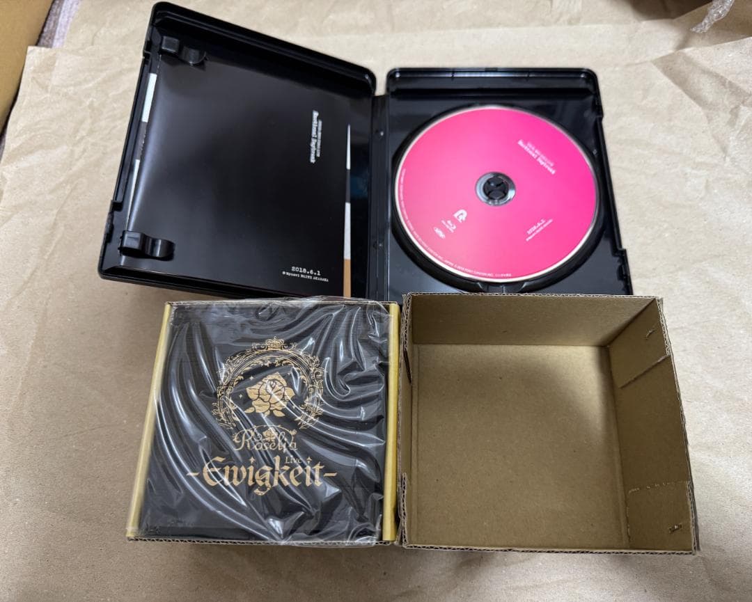 メモリアルオルゴール Roselia、遠藤ゆりか Final LIVE BD