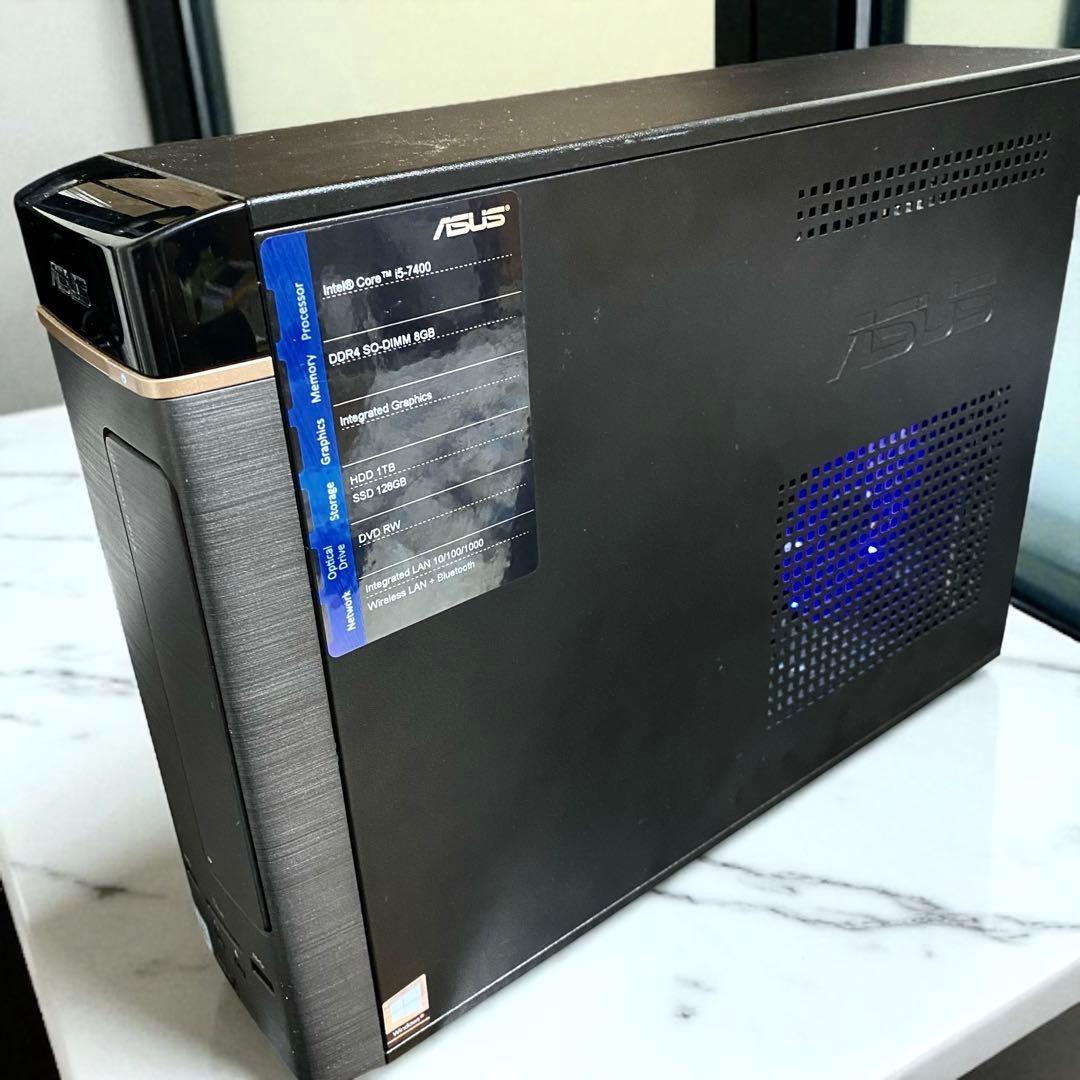 Windows11 PC ASUS K20CD Core i5第7 GT1030