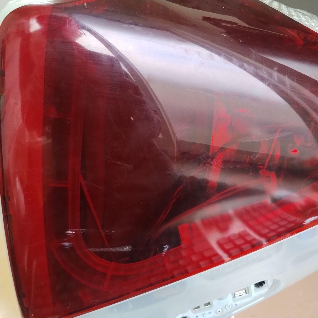 【初期iMac】 iMac DV G3 ルビー スケルトン　通電OK