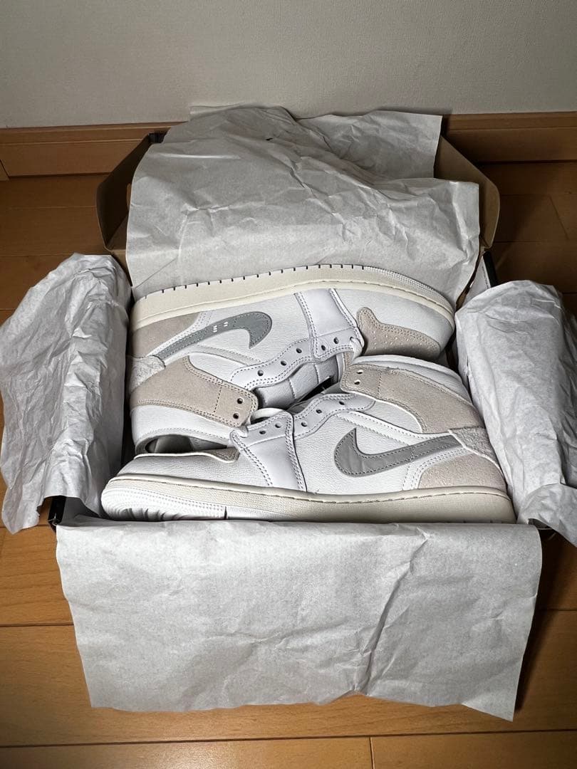 【美品】Nike Air Jordan 1 MidSECraftTechGrey