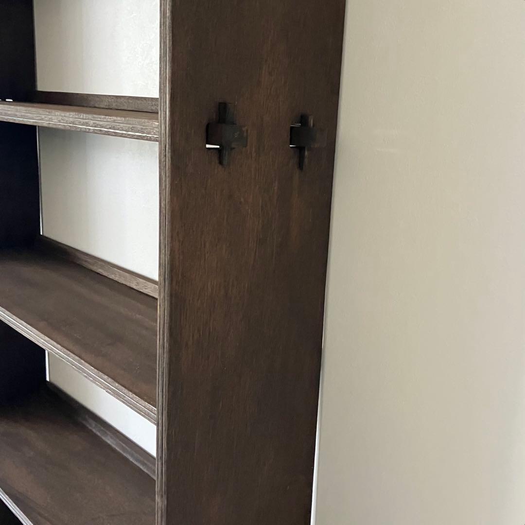 レトロ　アンティーク　ヴィンテージ　古道具　古家具　本棚　食器棚　ブックシェルフ