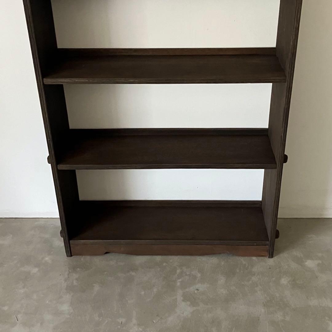 レトロ　アンティーク　ヴィンテージ　古道具　古家具　本棚　食器棚　ブックシェルフ