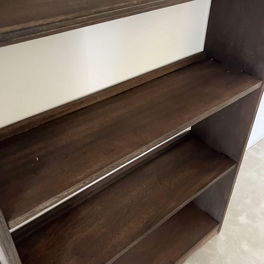 レトロ　アンティーク　ヴィンテージ　古道具　古家具　本棚　食器棚　ブックシェルフ