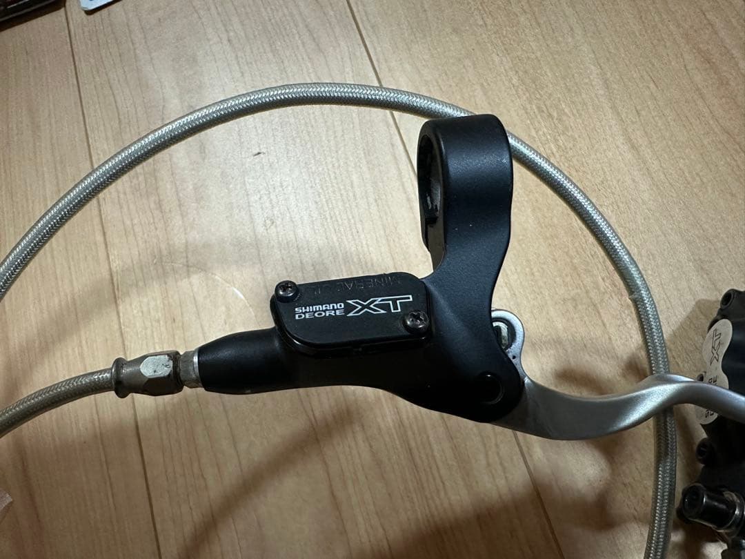 SHIMANO DEORE XT M755 対向4ポッド　ディスクブレーキセット