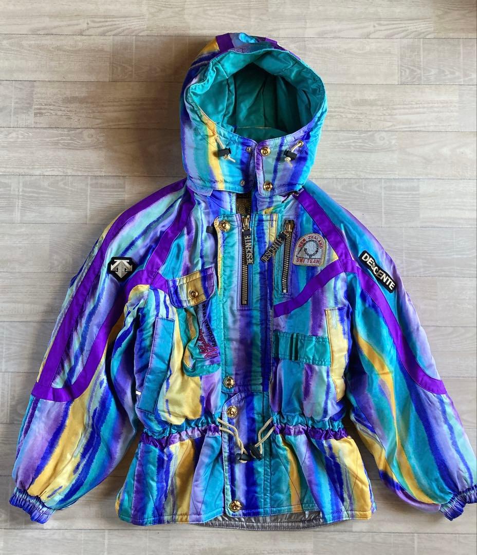 DESCENTE デサント　スキーウェア 上下セット マルチカラー