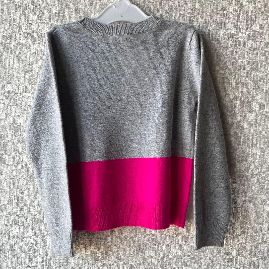 【新品　未使用】jacadi 120 カシミア100% ニット　セーター