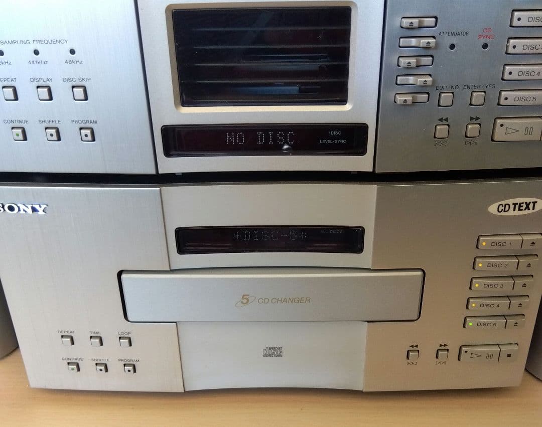 SONY MDpixy DHC-MD99 カセットデッキ付き　ジャンク