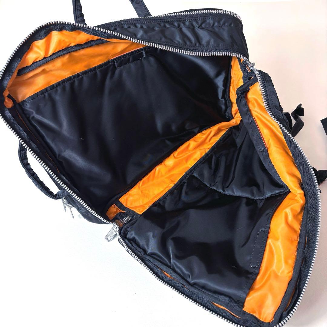 PORTER タンカー 3way 2層式 リュック ビジネスバッグ ブラック