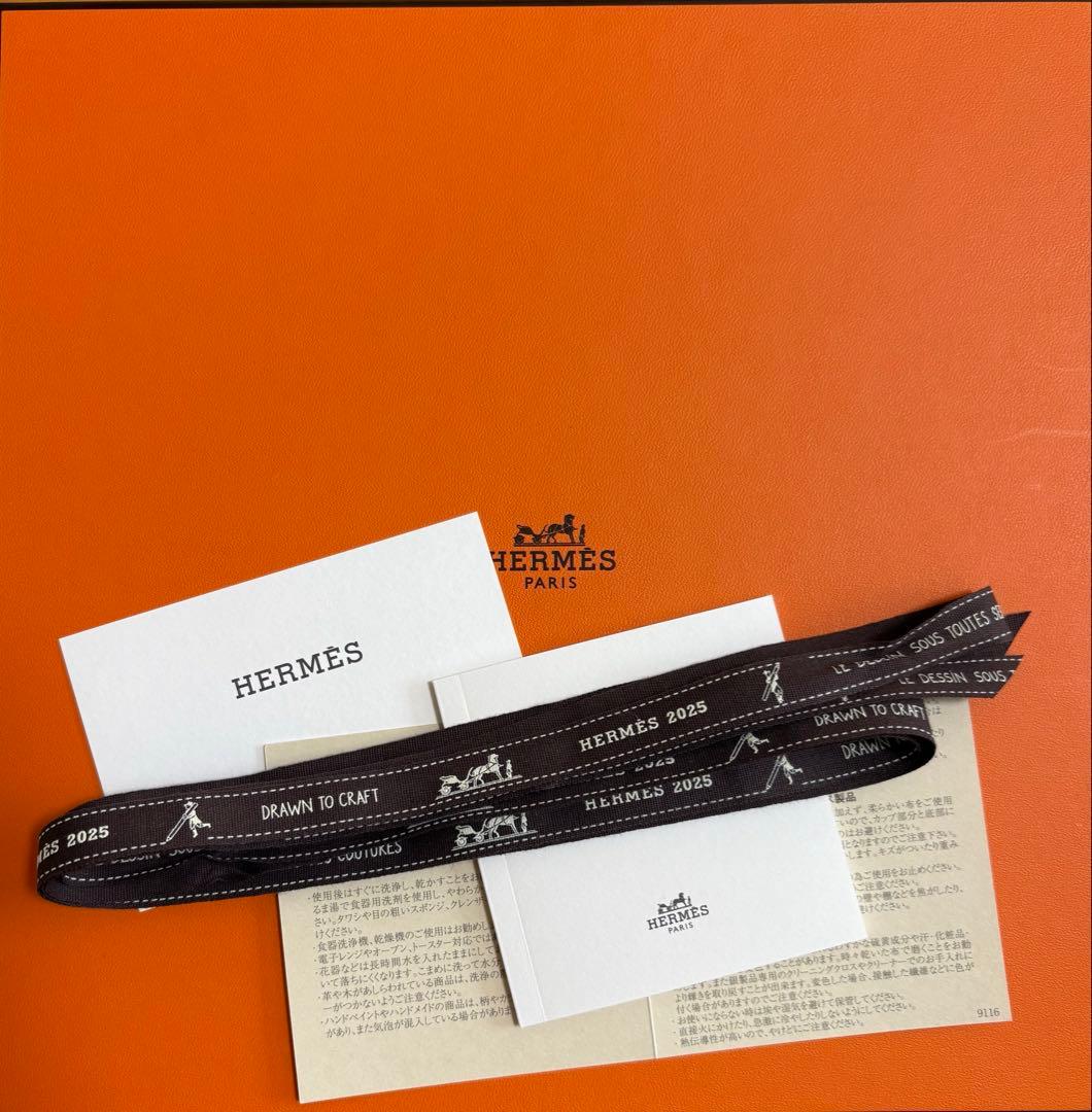 新品未使用品　エルメス デザートプレート 〈カオルミ〉　チェリー