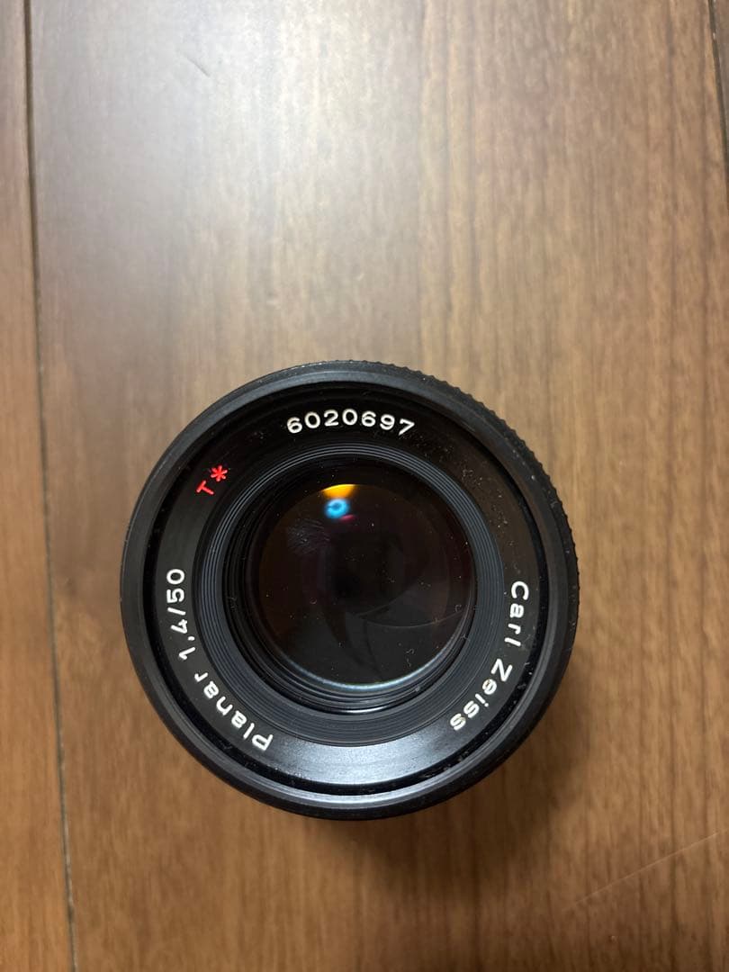 レンズ(単焦点) Contax Carl Zeiss Planar T 50mm f1.4 AEJ