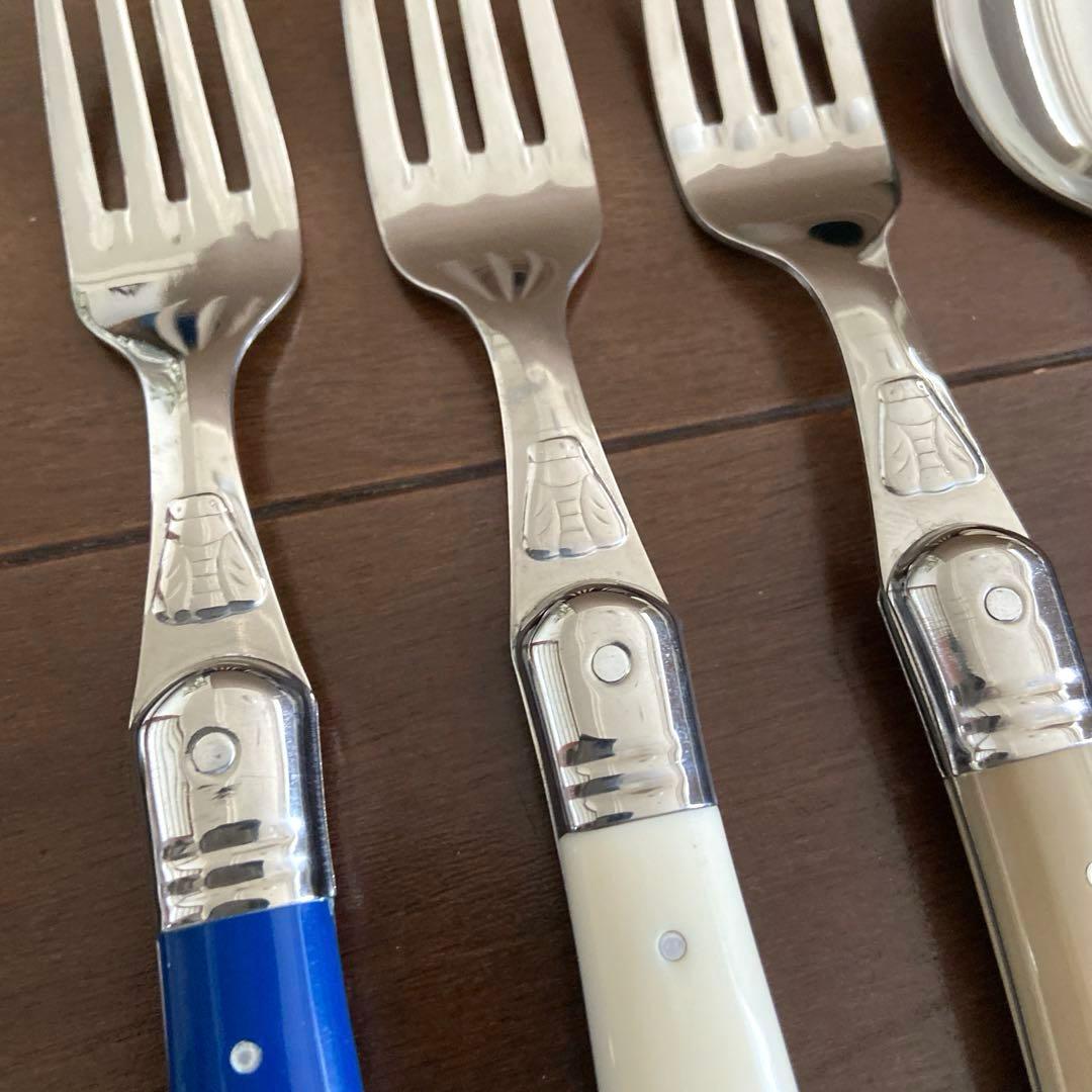 【ケンコウタイ様用】ジャン デュボ ライヨール スプーン、フォーク、ナイフ 8本