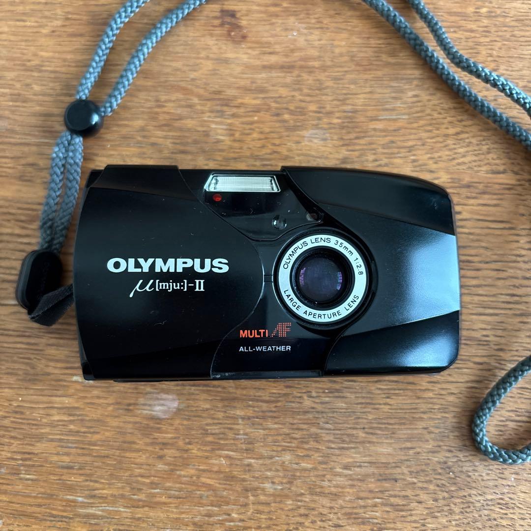 OLYMPUS　オリンパス　μ【mju:】-Ⅱ　35mm フィルムカメラ